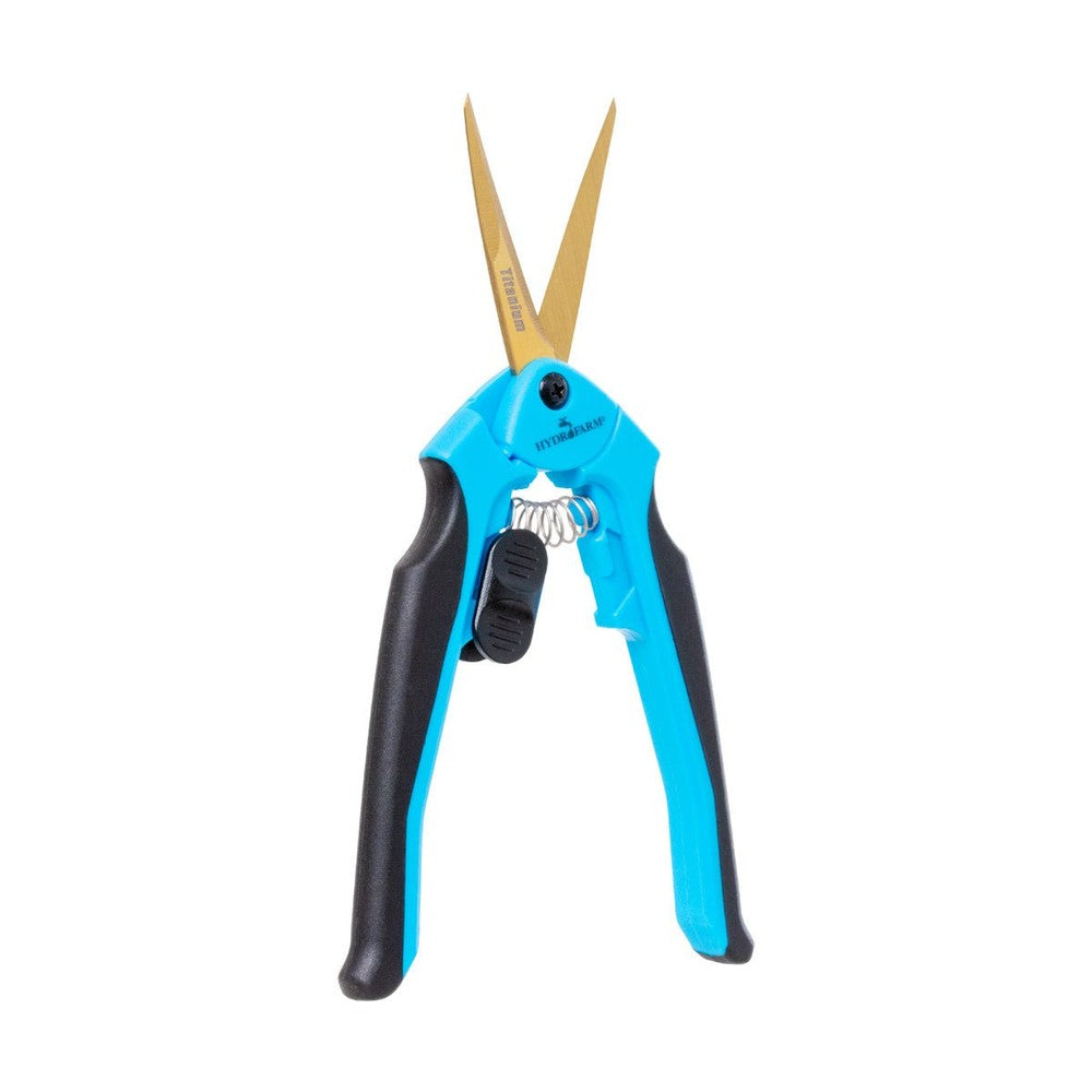 Ergonomic pruner Titanium curved blade - Black Label Supply llc