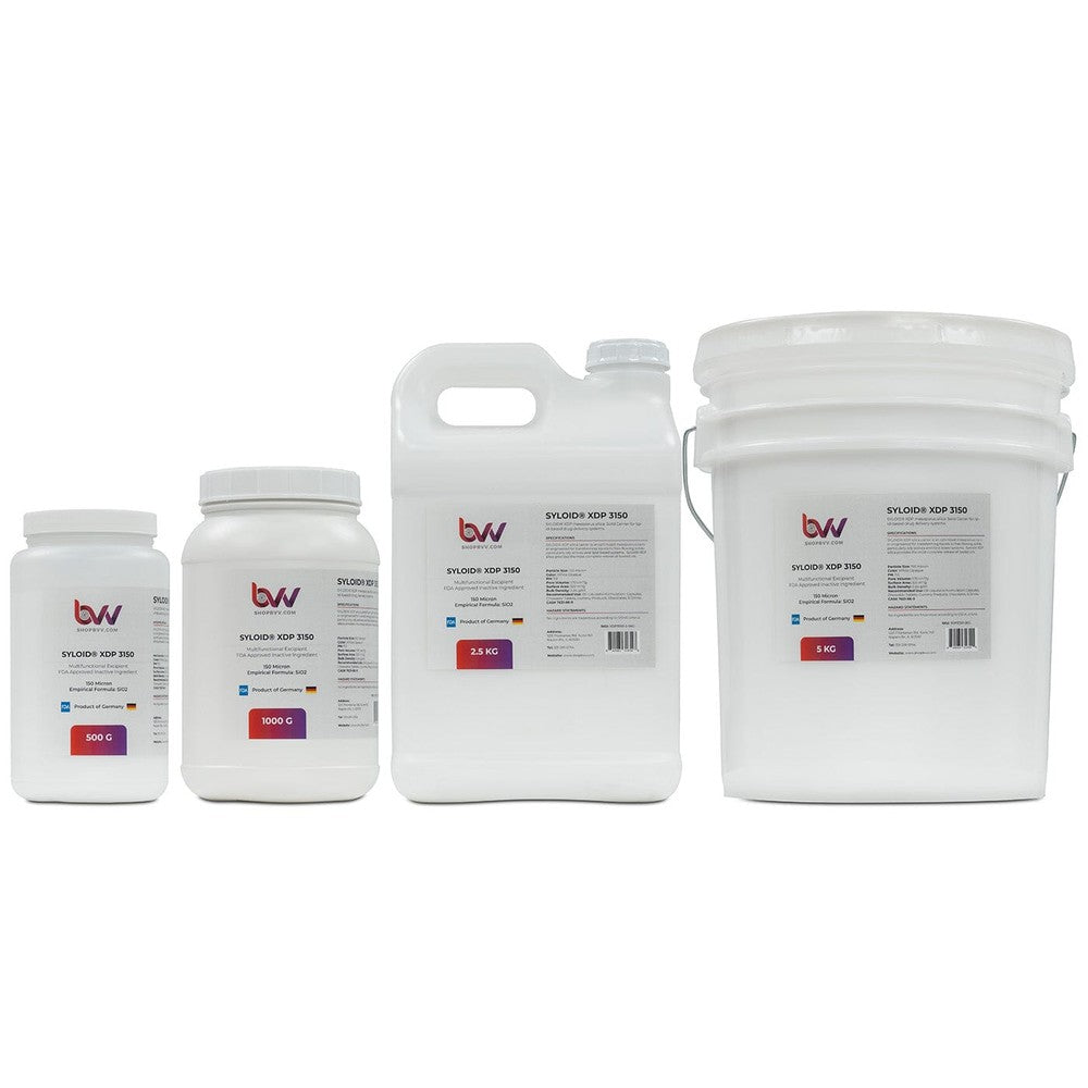 Syloid® XDP 3150 Silica : Turn Distillate to Powder (FDA Approved Ingredient) - Black Label Supply llc