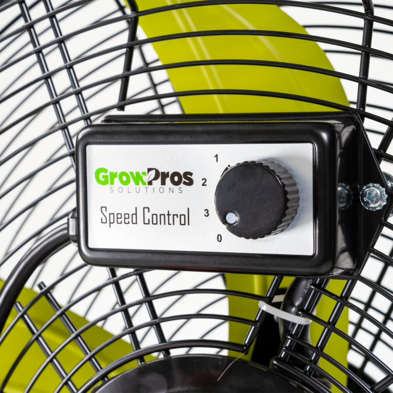 GrowPros Pegasus Wall Floor fan with Sealed Motor Drum