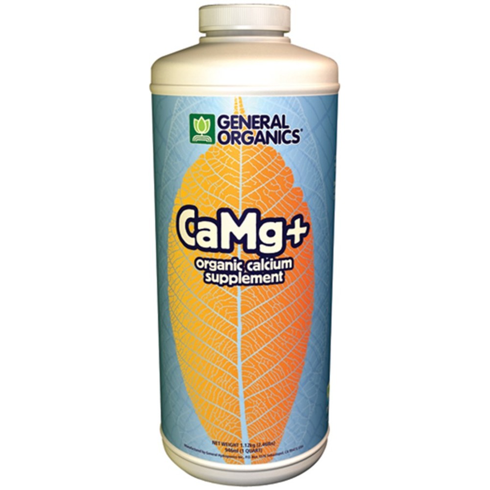 General Organics 32oz CaMg+ Calcium Magnesium Supplement (12/CS)
