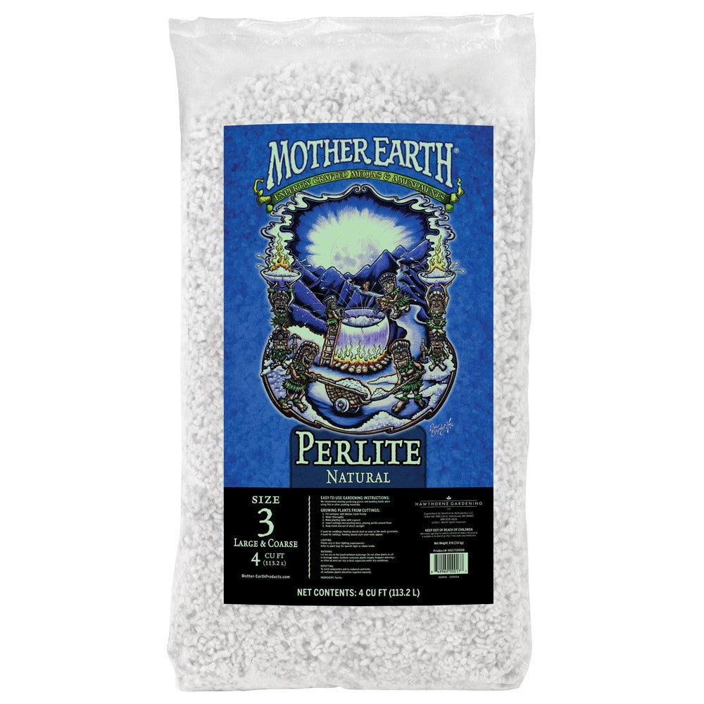Mother Earth 4cf Size 3 Perlite (30/PL)
