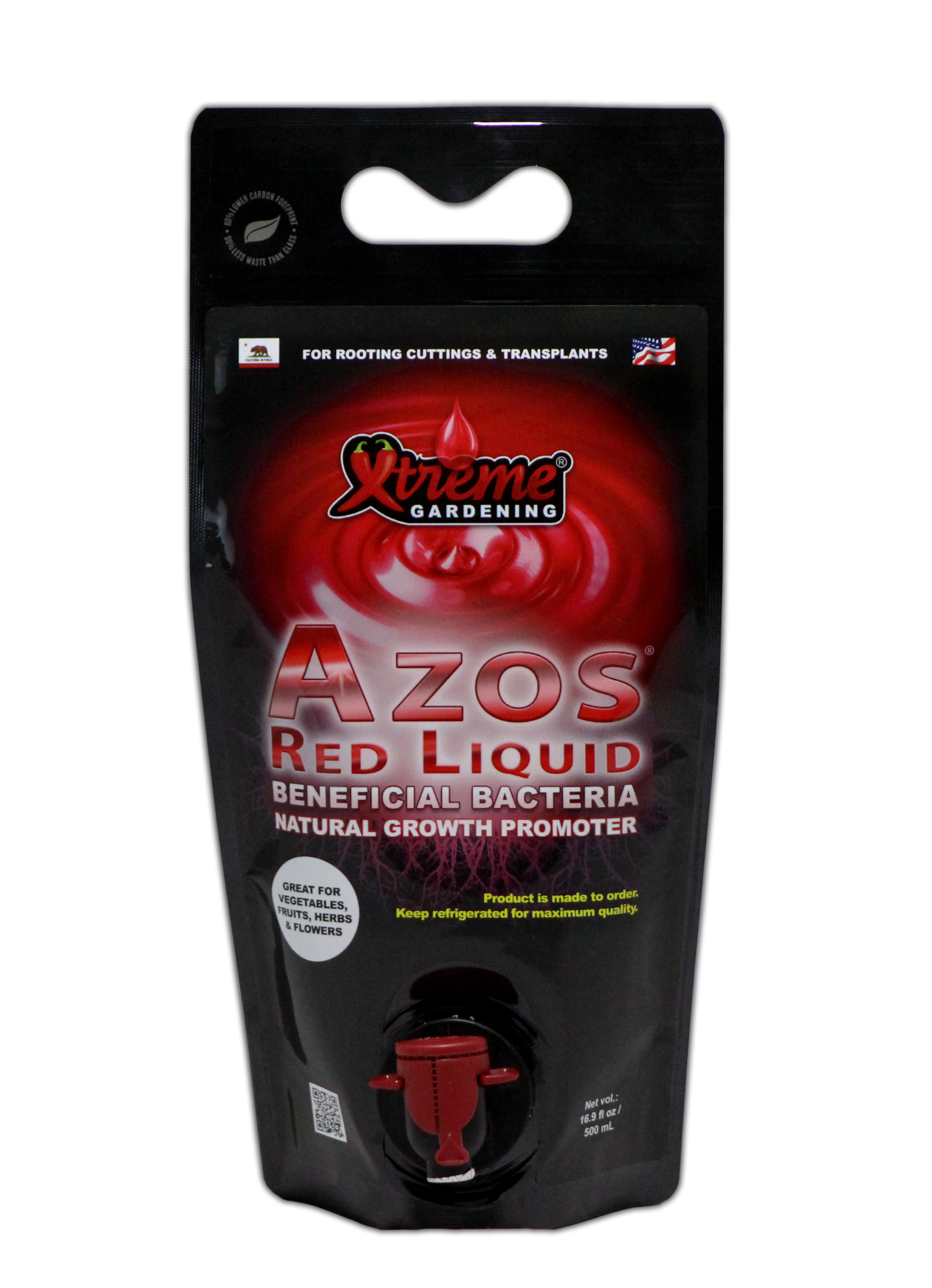 Xtreme Gardening Azos Red Liquid - Beneficial Microbes