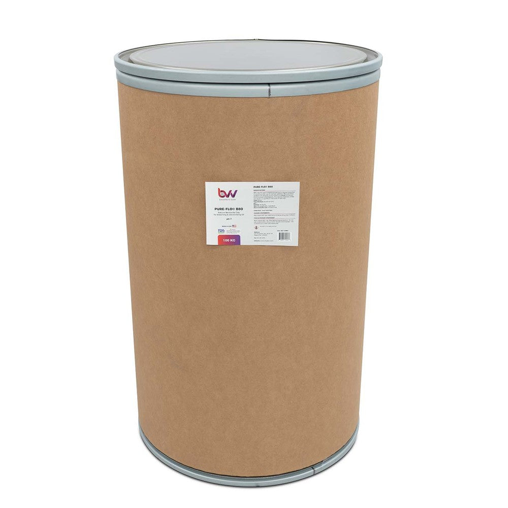 Pure - Flo® B80 Natural Bentonite for Bleaching & Decolorizing Edible Oils *FDA - GRAS - Black Label Supply llc