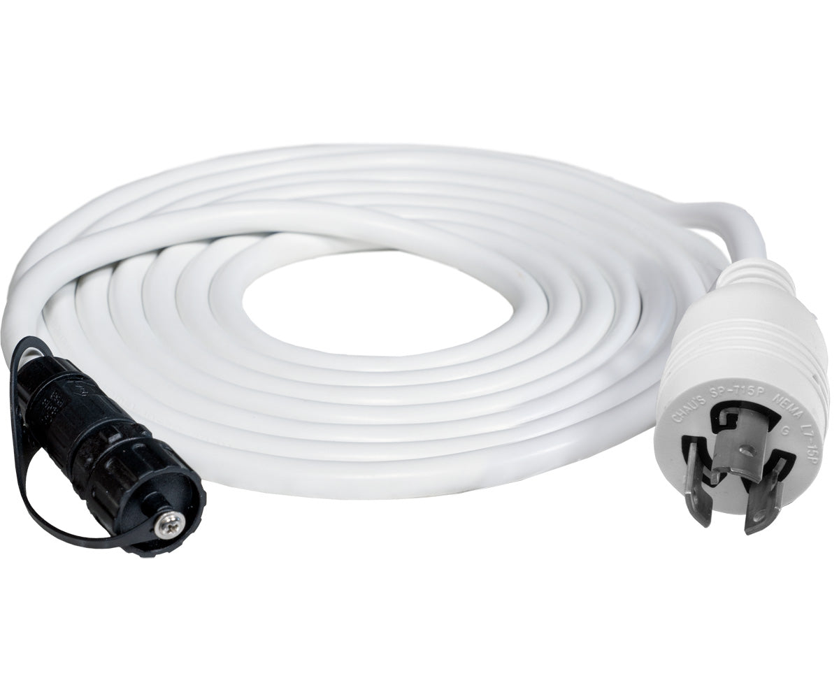 PHOTOBIO - VP White Cable Harness, 18awg, 277v, L7-15p, 10' - CHM108220W
