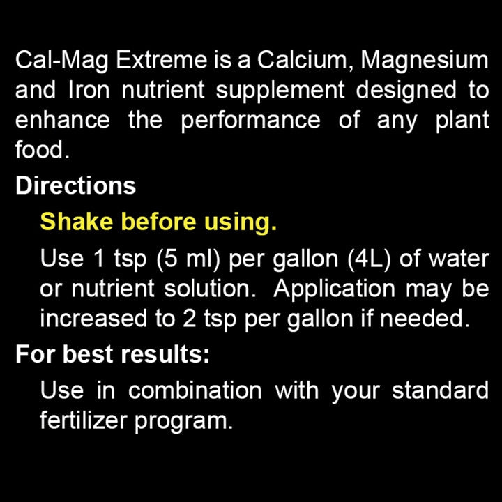 Cal Mag eXtreme Nutrient Additive