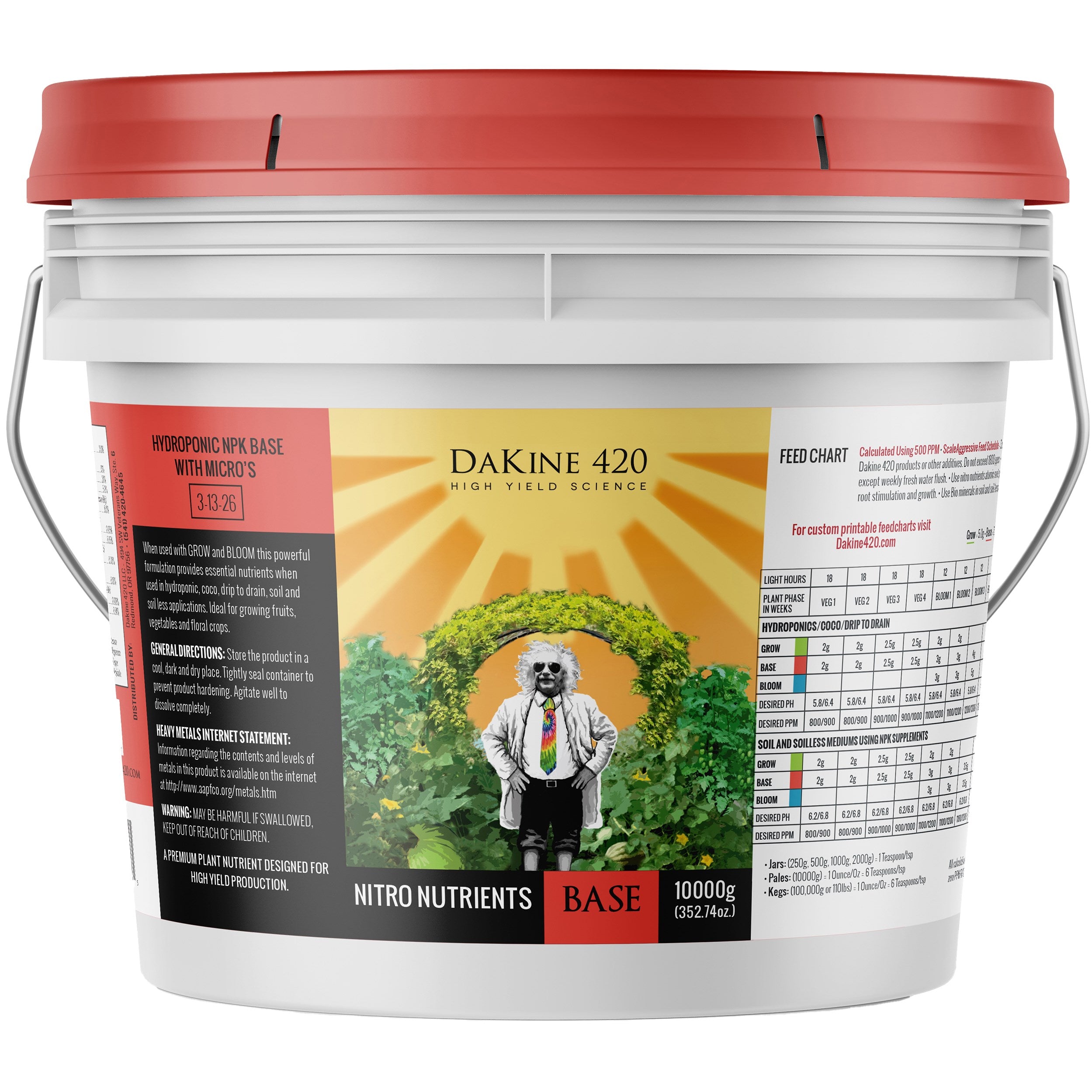 Dakine 420 Nitro Nutrients Base 13-13-26 10,000g