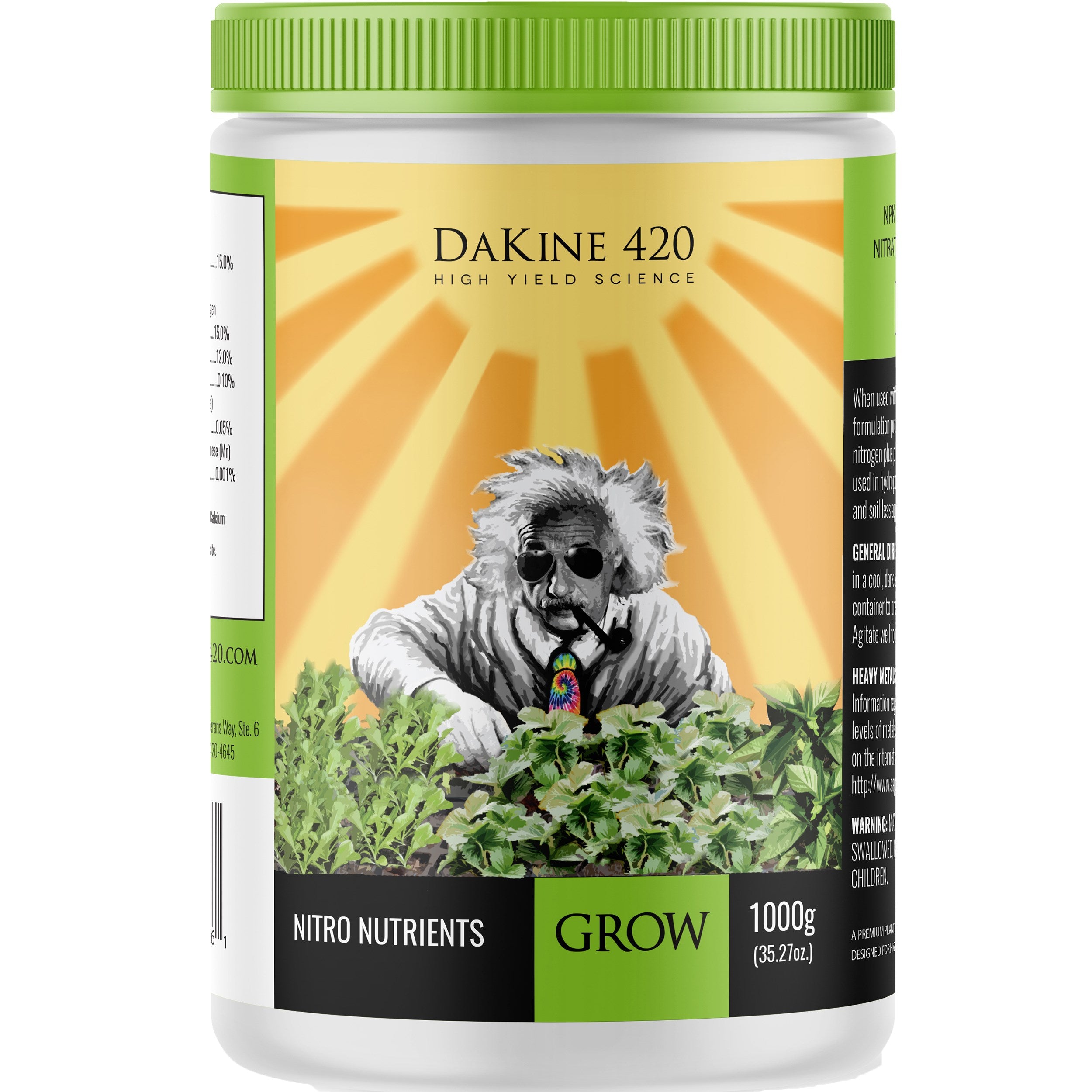 Dakine 420 Nitro Nutrients Grow 15-0-15 1,000g