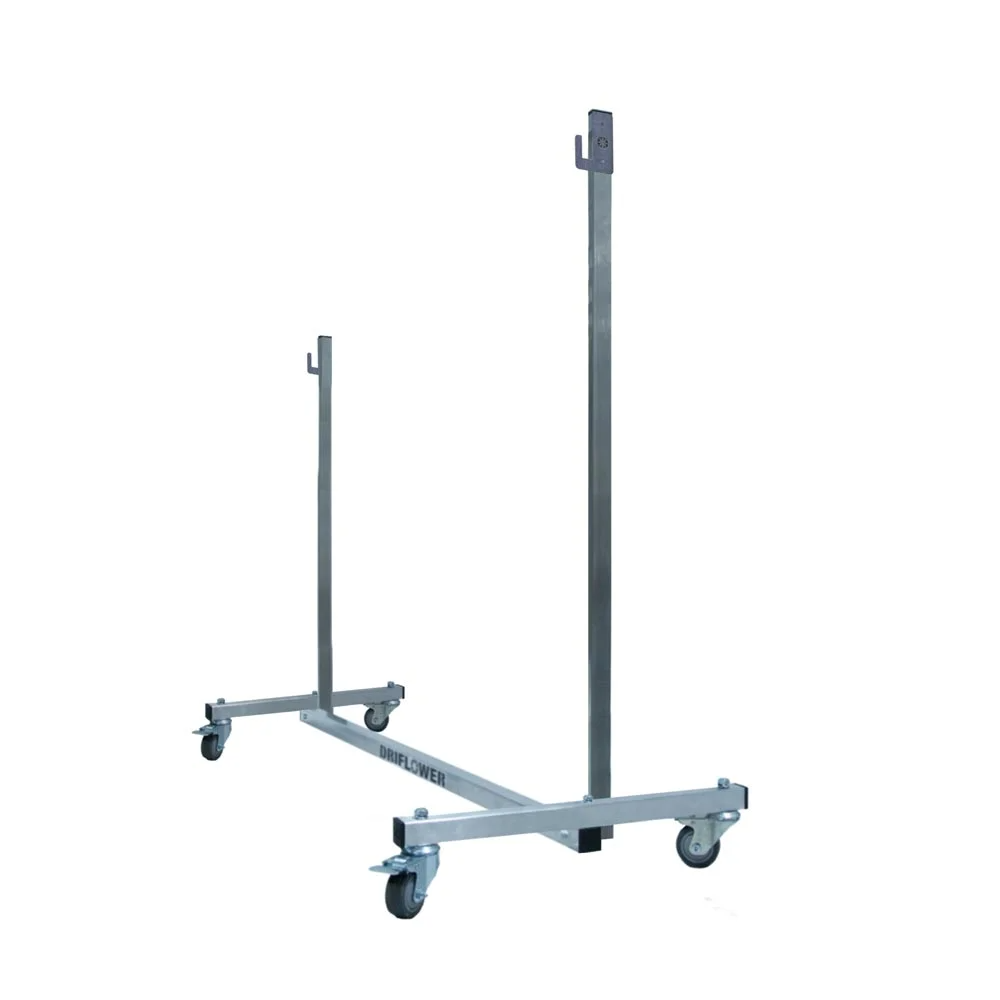 DRIFLOWER ROLLING HARVEST RACK - “Full-Length” Rolling Harvest Rack w/ Removable Stick