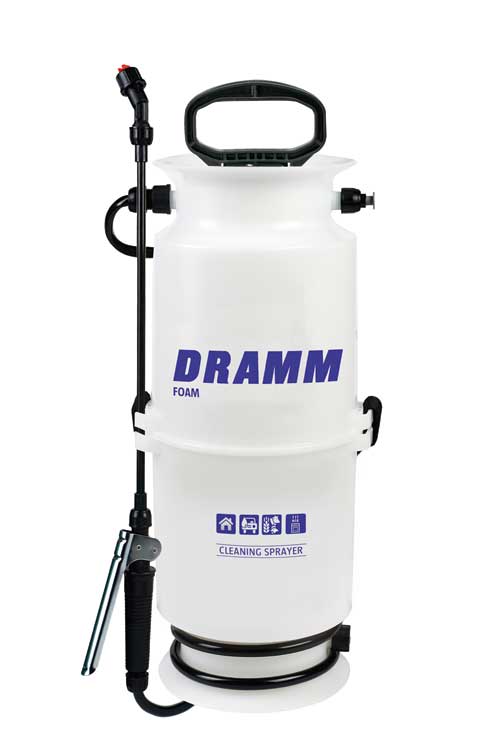 Dramm Foam in use