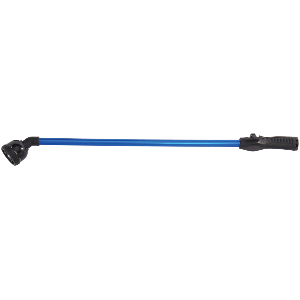 Dramm RainSelect™ One Touch™ Rain Wand™ - 30in - Blue - Thumb Control - 9-Pattern Nozzle - From Mist to Stream & Everything In-Between