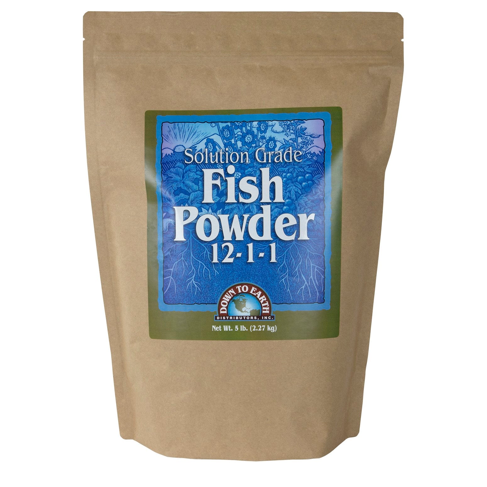 Down to Earth 5# Fish Powder 12-1-1
