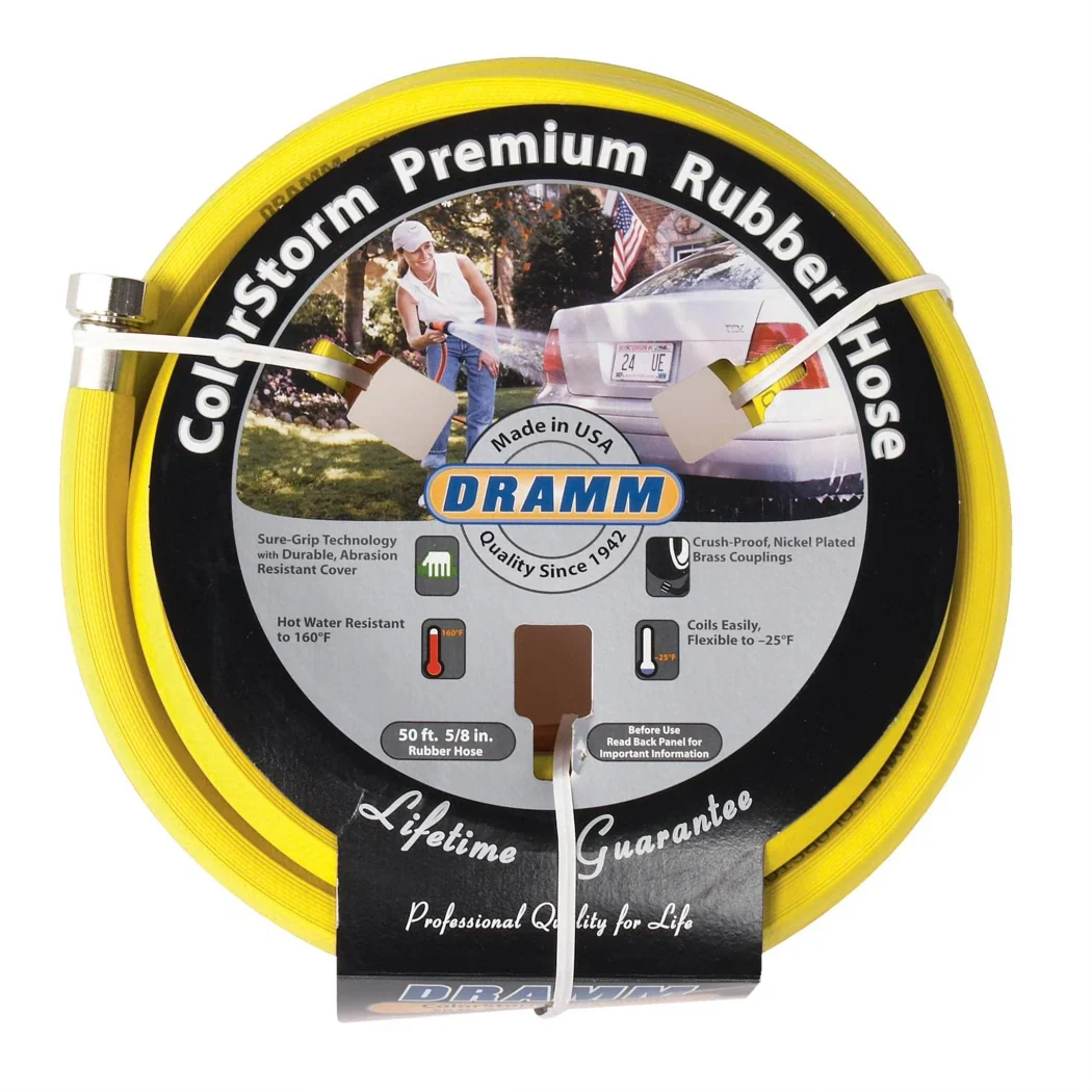 Dramm ColorStorm 5/8 in Yellow Hose Case