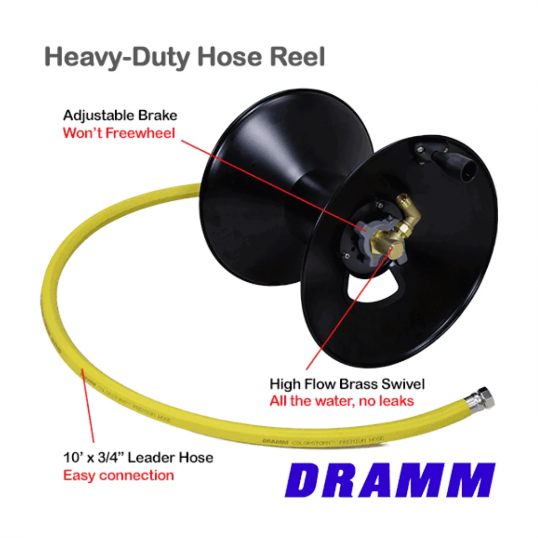 Dramm - Heavy Duty Hose Reel