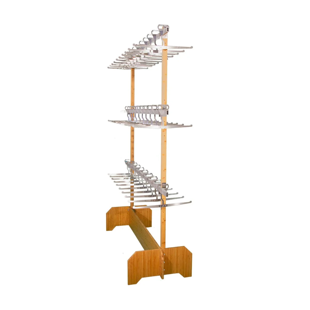 DRIFLOWER CLASSIC HANGHARVESTING KITS - Complete with Hangers, Sticks, Drying Rack, and Harvest Rack (wood base)