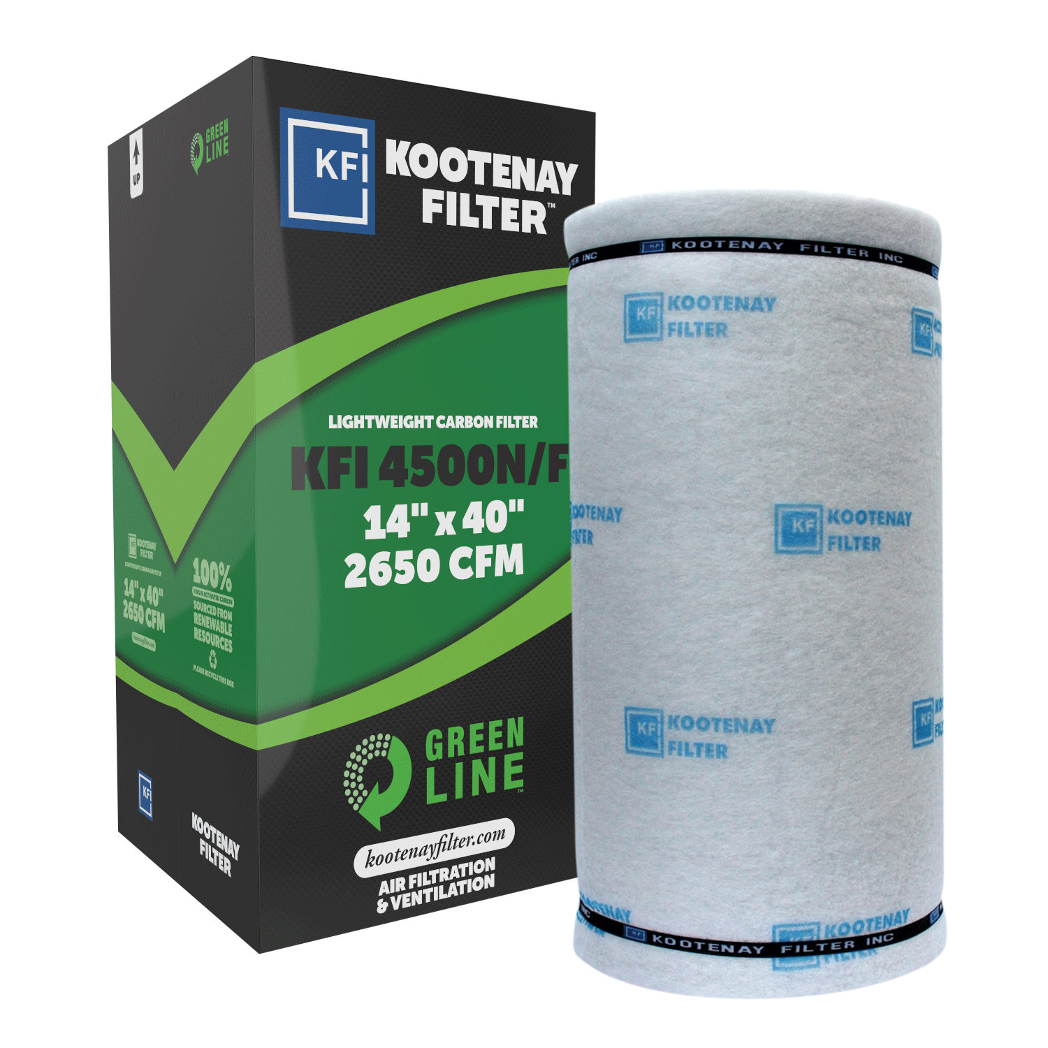 Kootenay Filter Green Line Filters