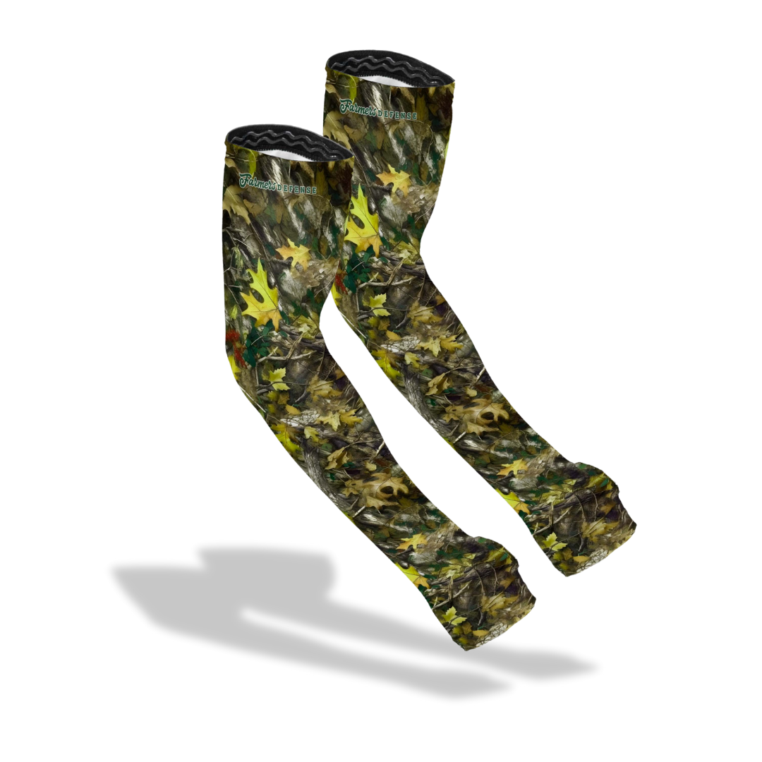 Farmers Defense - Protection Sleeves - Green Hunter Camo