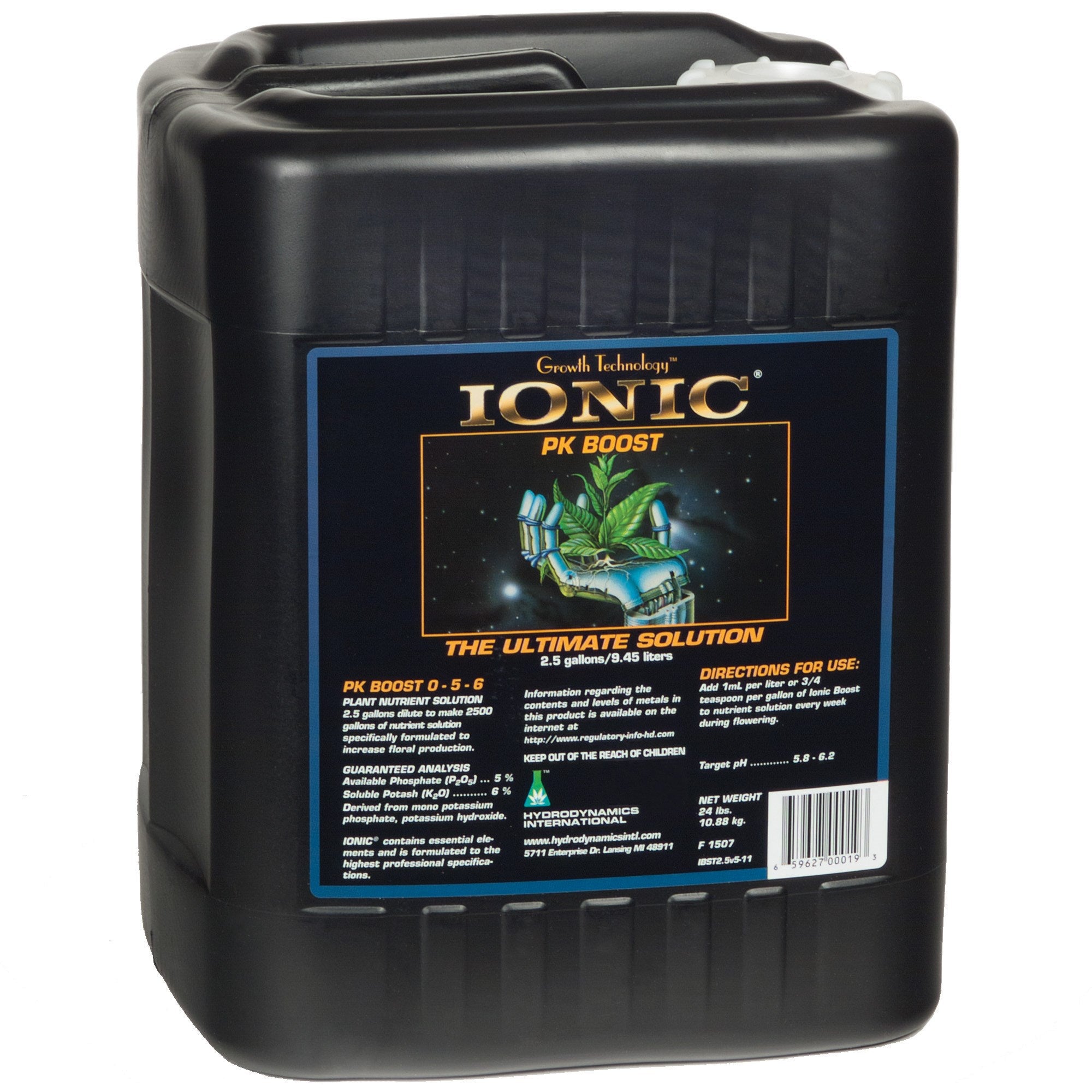 Ionic PK Boost 2.5 gallon by Hydrodynamics