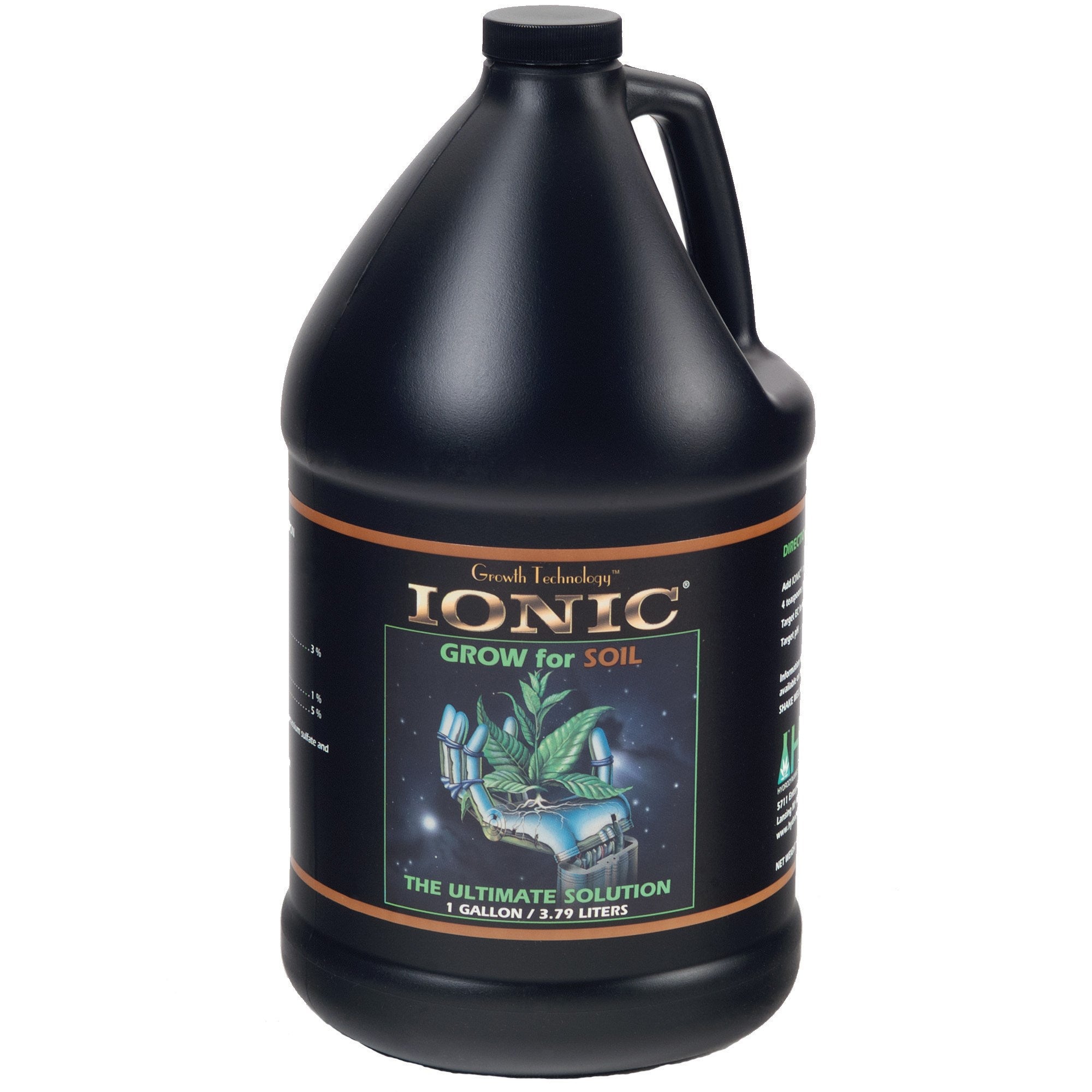 HDI 128oz Ionic Soil Grow Gallon