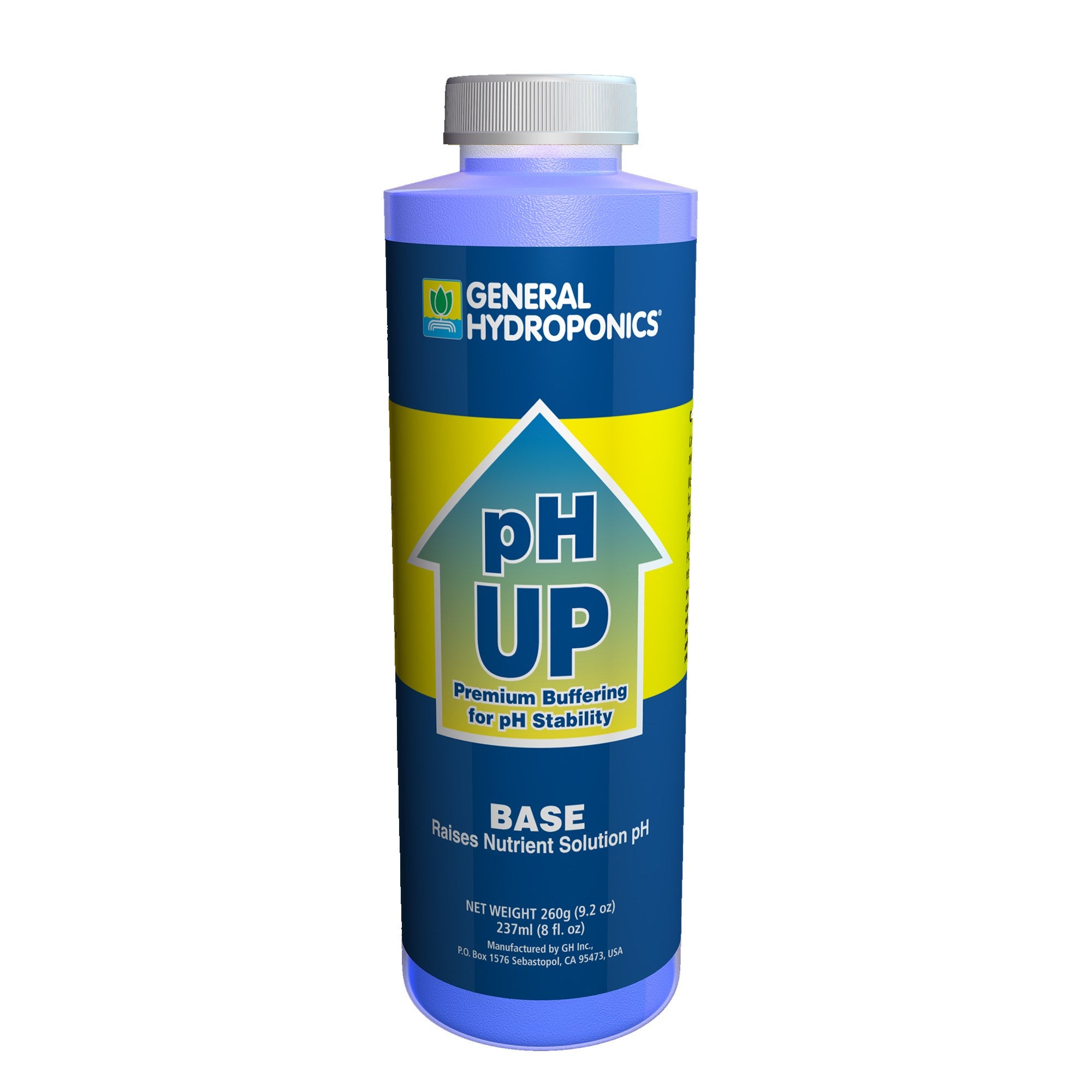 General Hydroponics 8oz pH Up (12/CS)