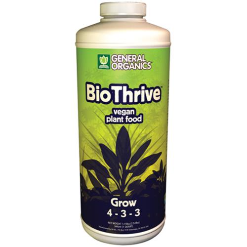 General Hydroponics - Organics BioThrive Grow