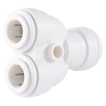 John Guest 3/8in QC 2-Way Splitter (10/PK)