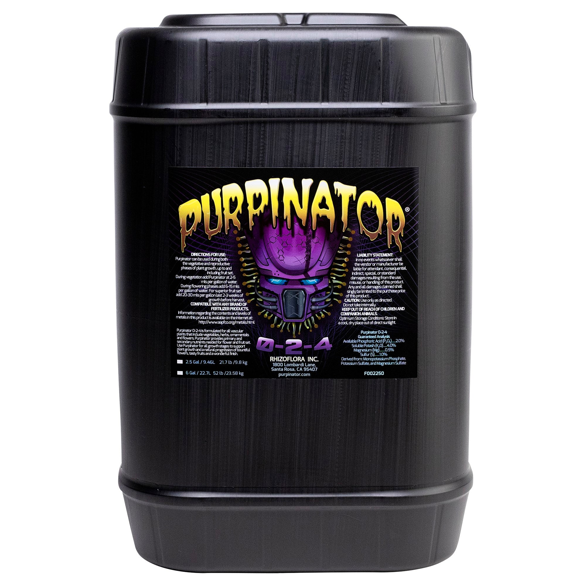 General Hydroponics 6gal Purpinator