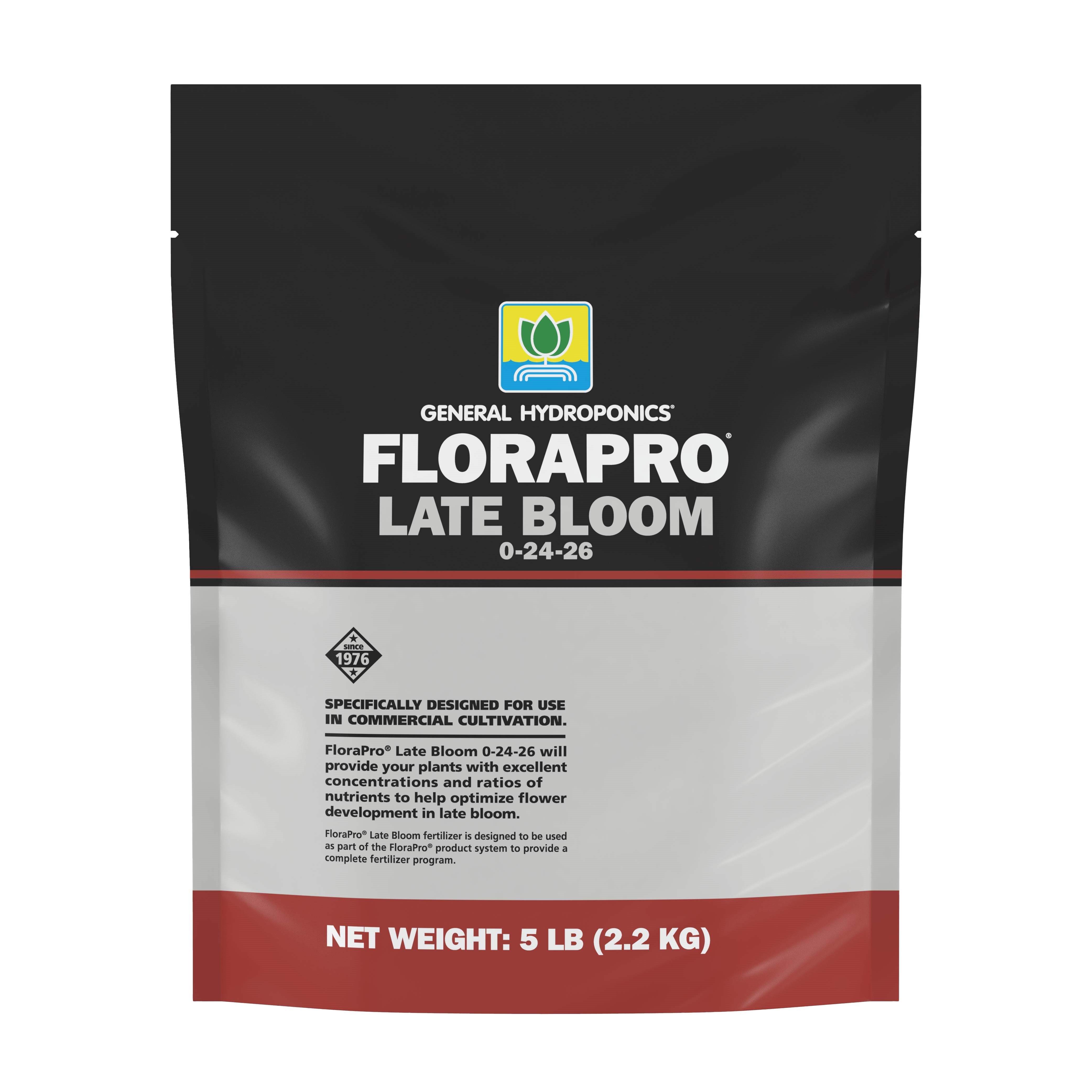 General Hydroponics 5# FloraPro Late Bloom 0-24-26 (6/CS)