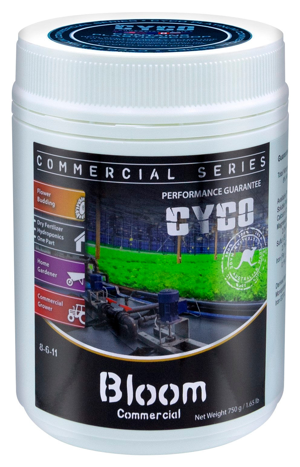 CYCO 750g Commercial Series Bloom (12/CS)