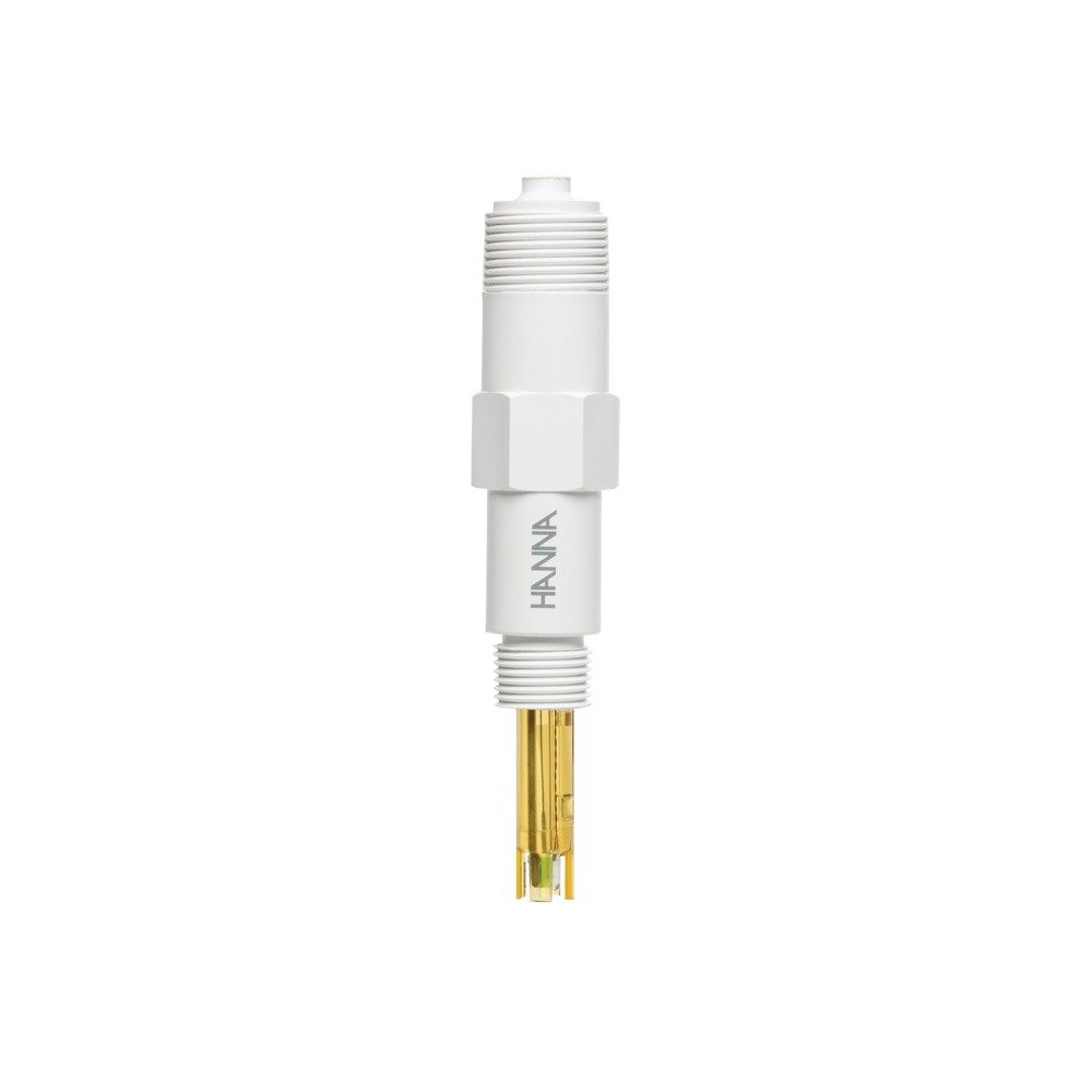 GroLine amplified pH/Temperature probe with quick connect DIN connector for HI981412