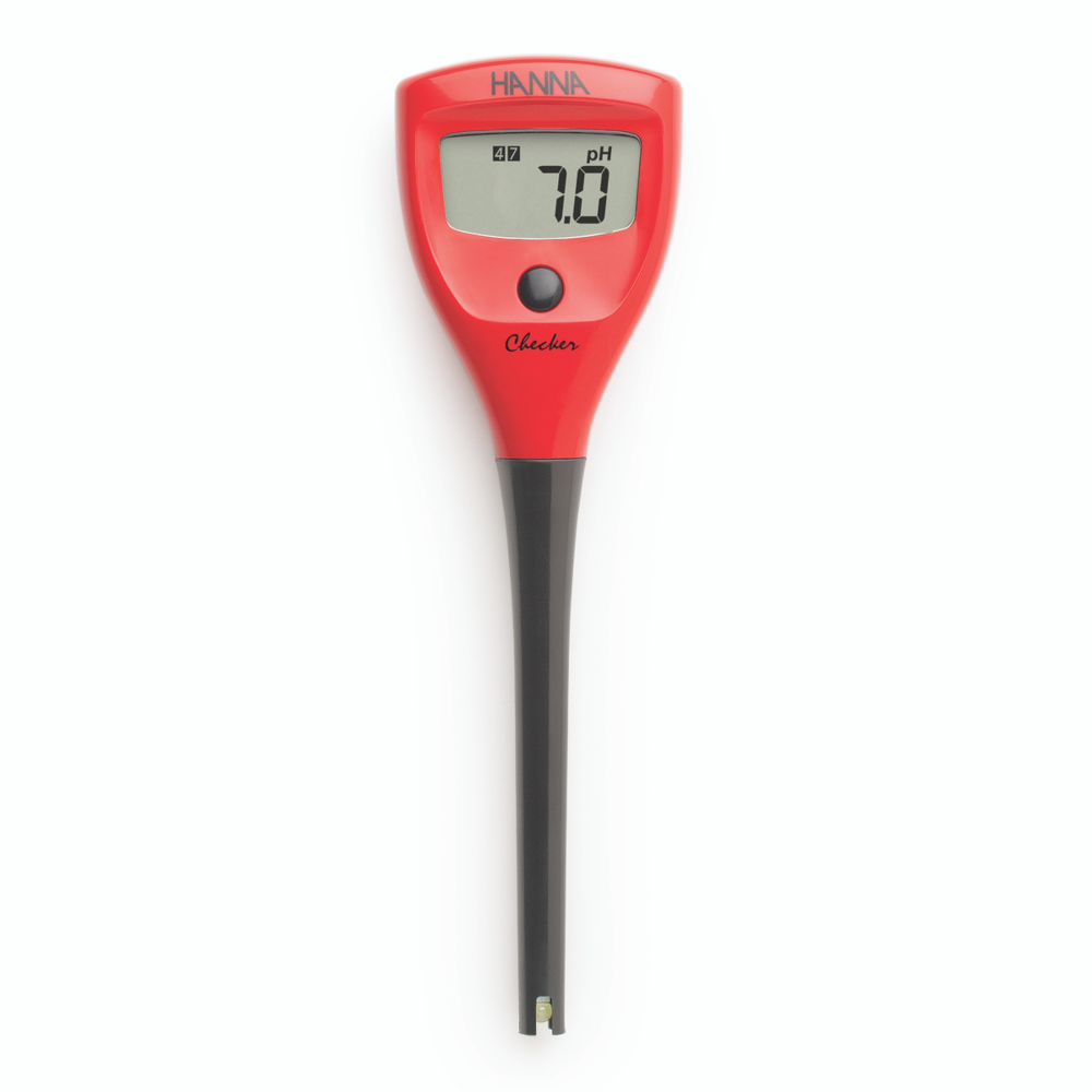 Hanna Checker® pH tester, 0.1pH Resolution with 1271 electrode
