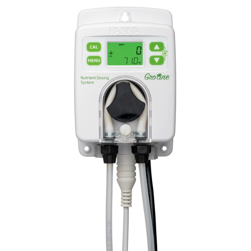 Hanna GroLine Nutrient dosing system with HI30033 conductivity probe