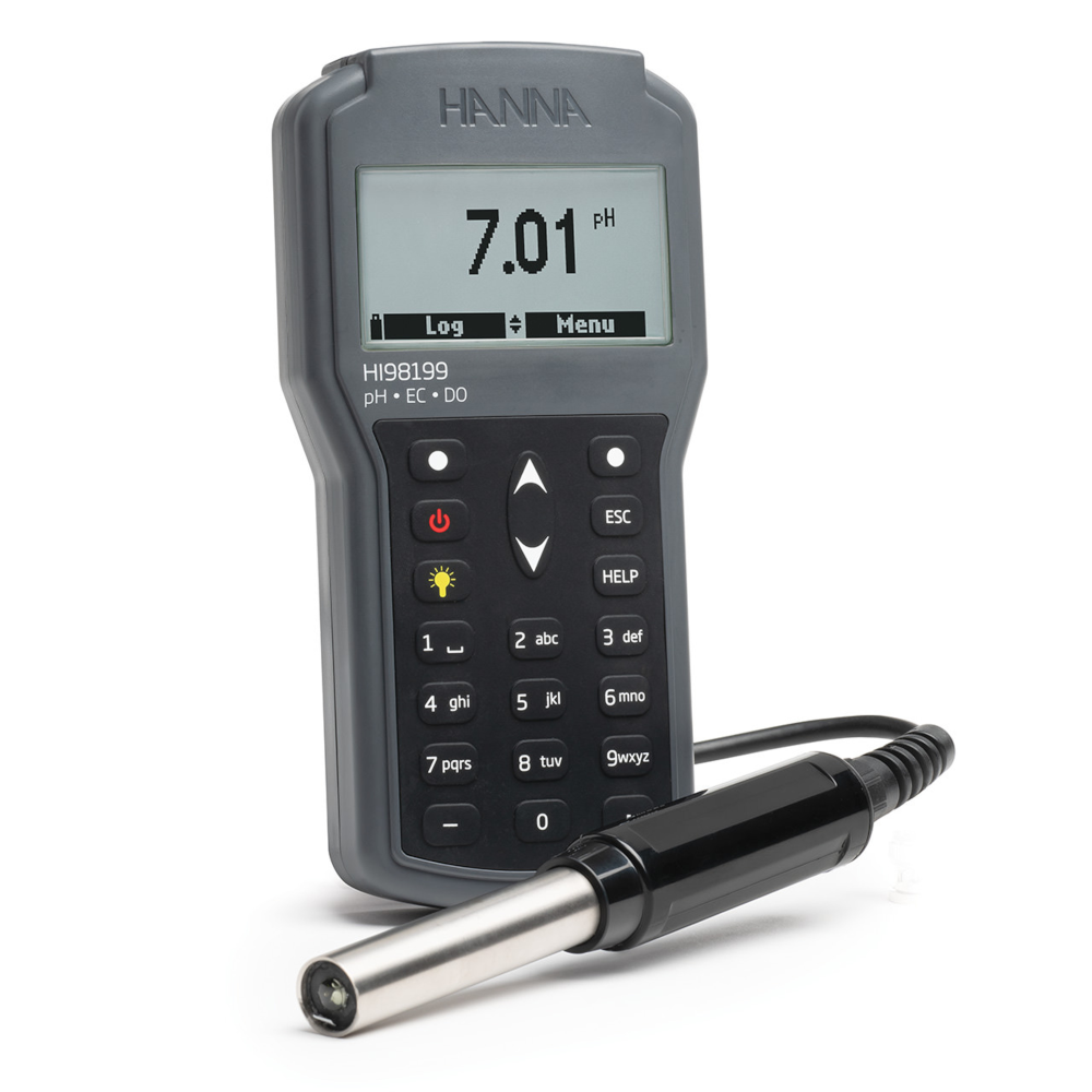 Hanna Digital pH, Conductivity, Dissolved Oxygen Meter