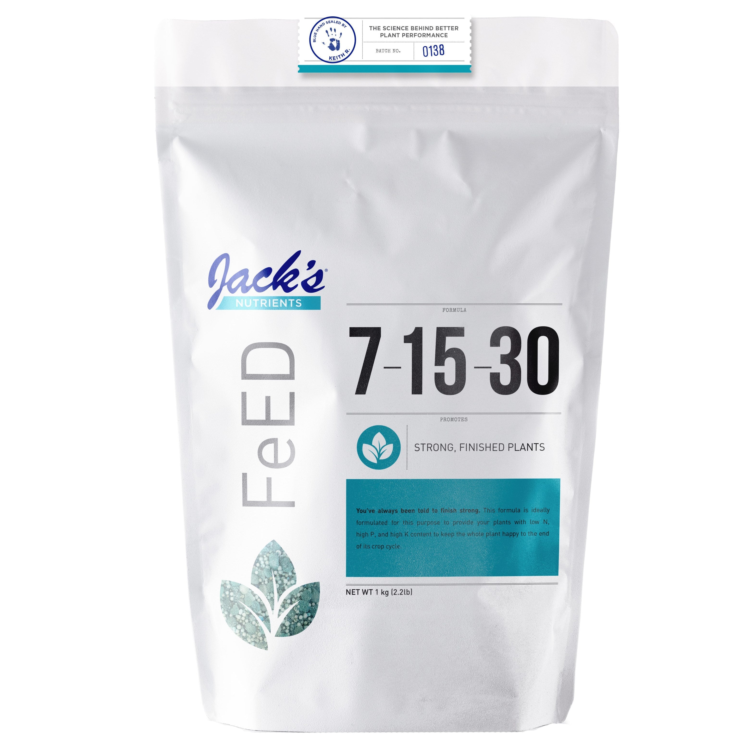 Jack's Nutrients FeED 7-15-30 Finish