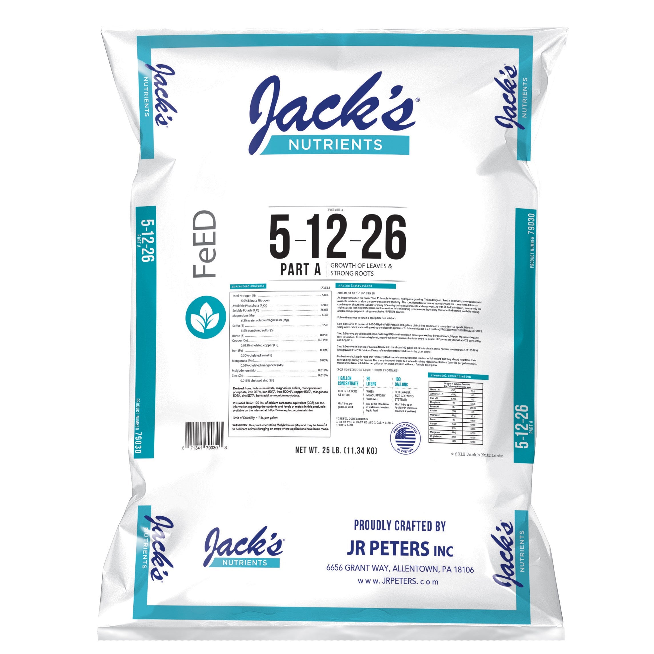 Jacks 5-12-26 Part A 25Lb (80/Pl)