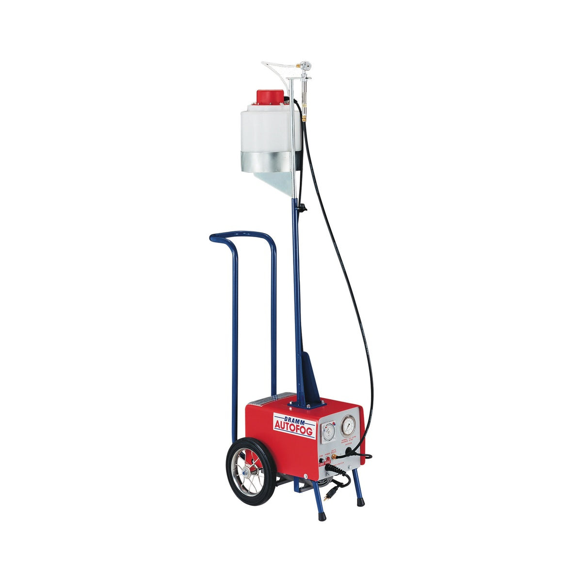 Dramm Mini Autofog MLVH-10A on two-wheel dolly