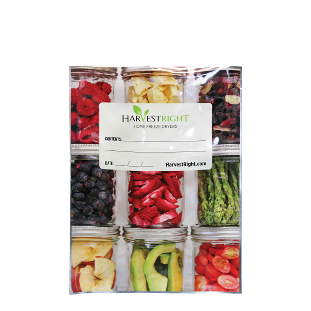 HARVEST RIGHT - 8X12 MYLAR BAGS 50 PACK (MUST ORDER IN CASE QTY OF 6)
