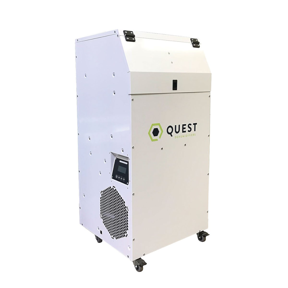 Quest Hi-E 195 Portable Dehumidifier - 195 Pints/Day - 110-120V - Merv 11 Filtration