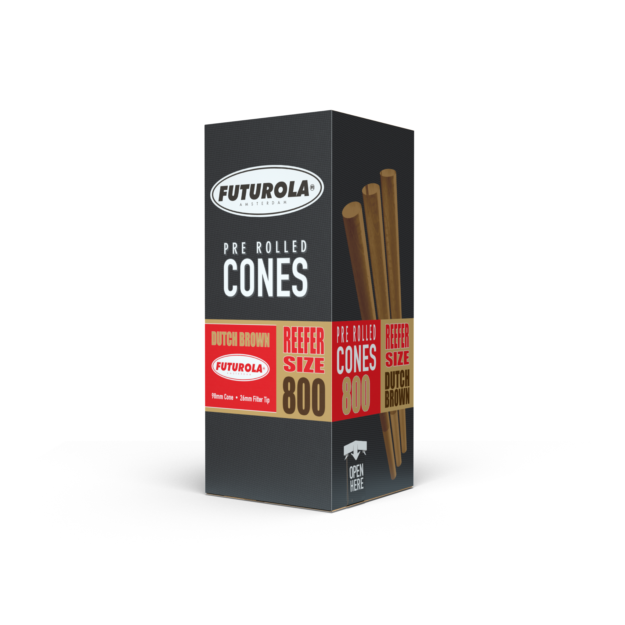Futurola - 98/26 | SLENDER PAPER CONES | REEFER