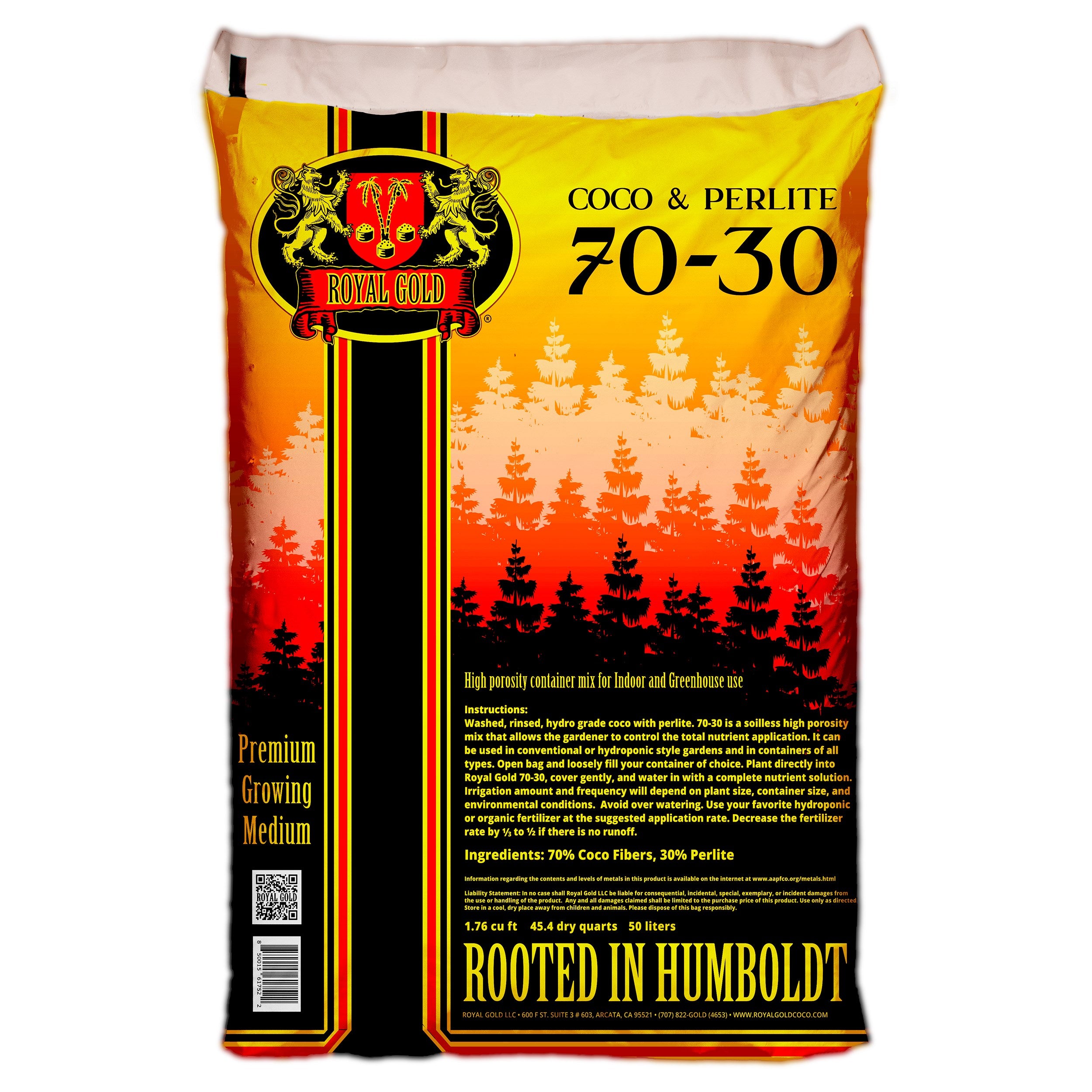 Royal Gold 50L (1.76cf) 70/30 (65/PL)