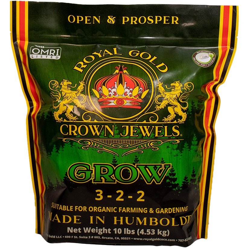 Crown Jewels 10lb 3-2-2 Grow 4/CS