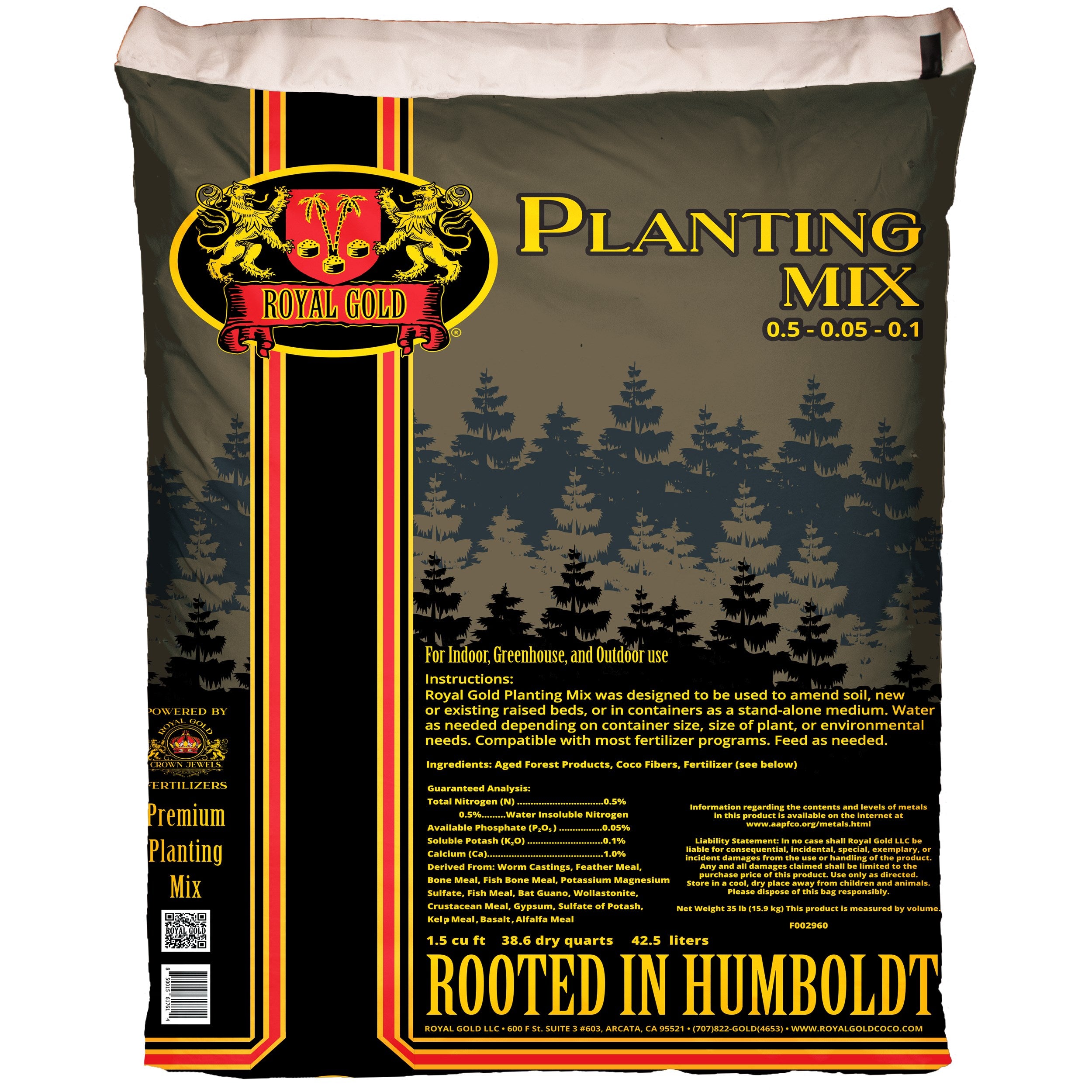 Royal Gold 1.5cf Planting Mix (60/PL)