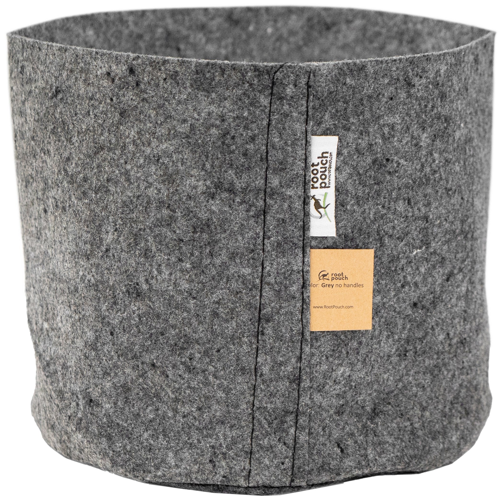 Root Pouch #05 Grey Natural Blend 5gal Fabric Pot