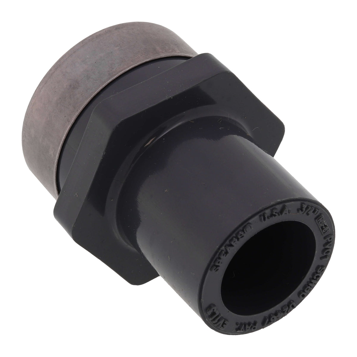 Spears PVC Schedule 80 Female Adapter, Spigot x SR FIPT - 3/4 in - view 1