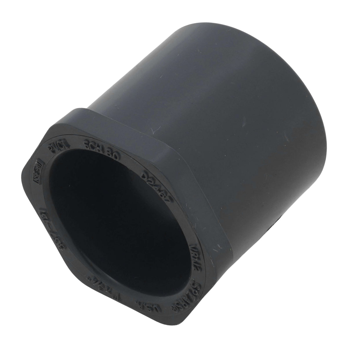Spears PVC Schedule 80 Reducer Bushing, Spigot x Socket - view 3