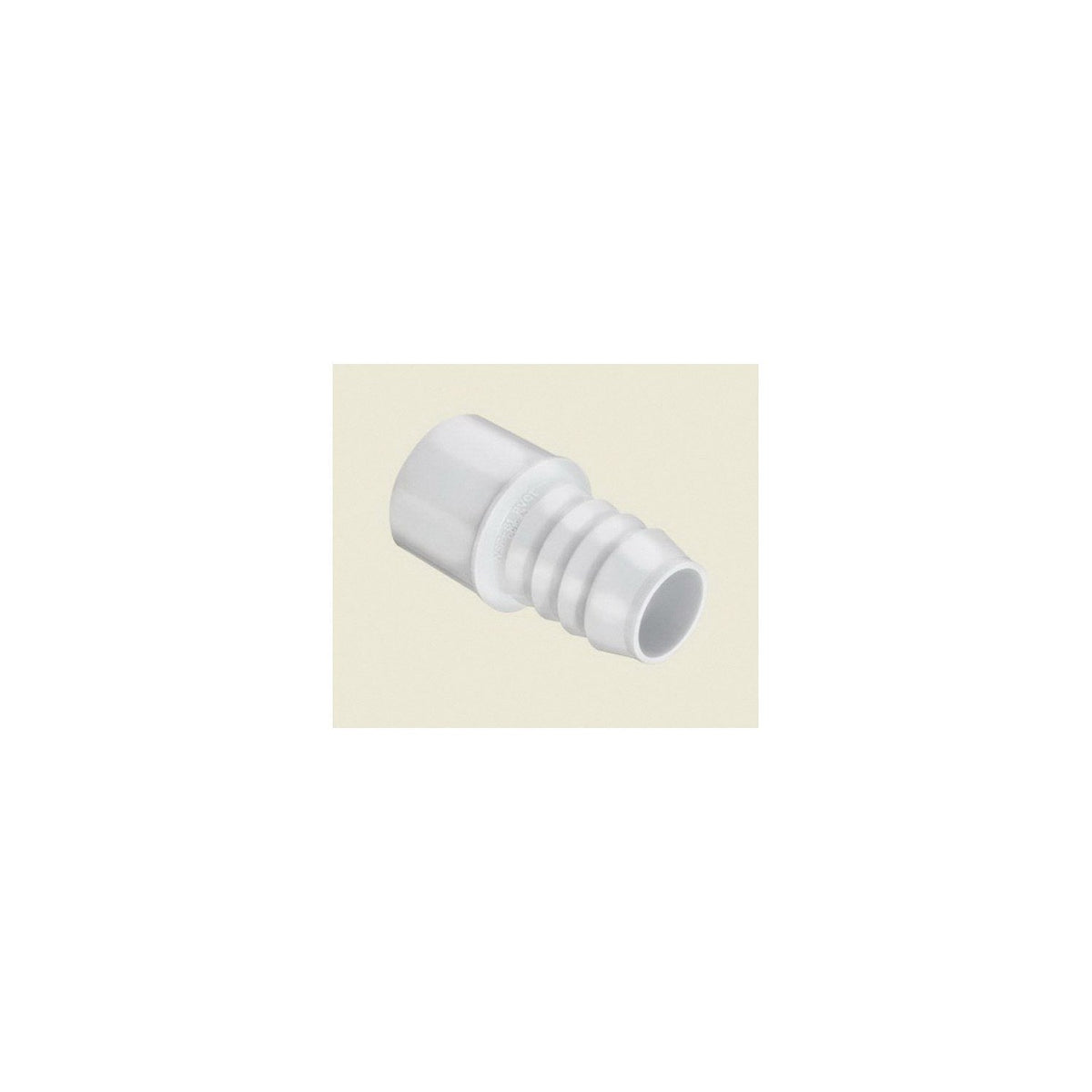 Spears 460 series PVC insert x spigot adapter (460 series shown; this item is gray)