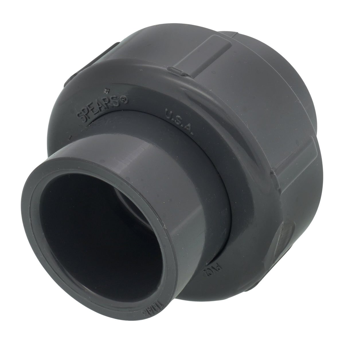 Spears PVC Schedule 80 Union 2000, Socket, EPDM - view 1