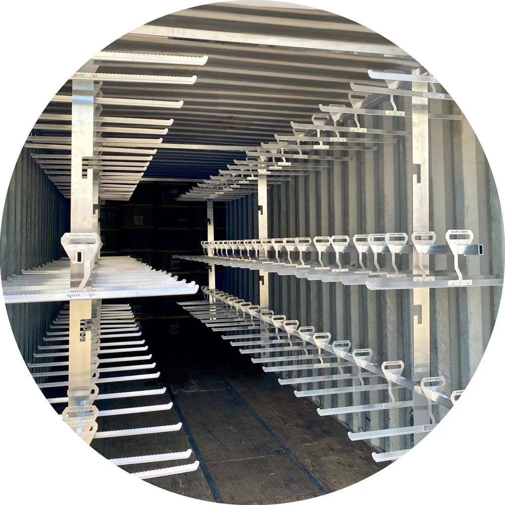 DRIFLOWER SHIPPING CONTAINER CONVERSION KITS - Everything needed to convert one 20 foot section