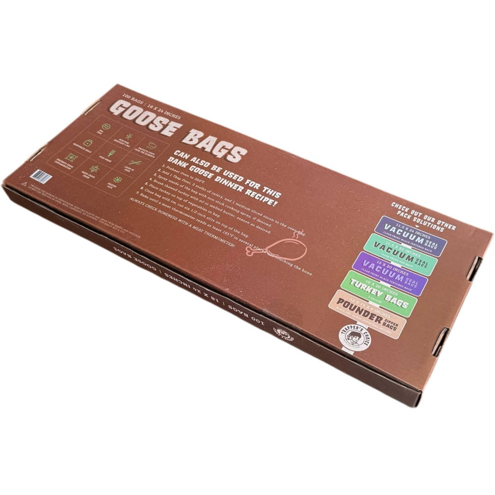 Trapper's Choice Goose Bags 18" x 24" (4 Gallon) Pack of 100