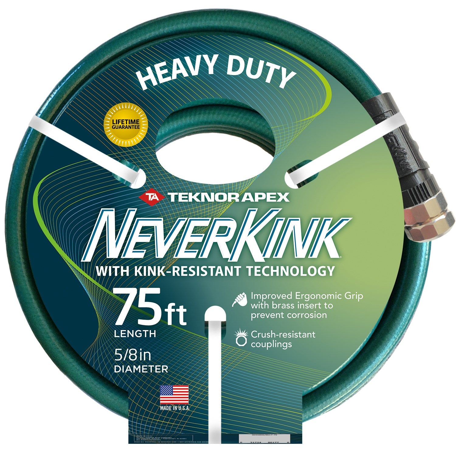 Teknor Apex - NeverKink Heavy Duty Garden Hose - 5/8in