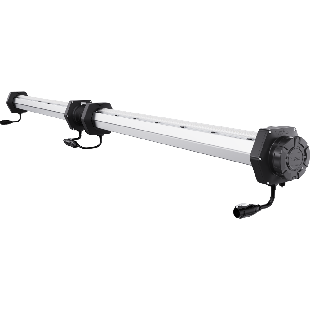 GrowPros Solutions - Under Canopy Light - Model 5 | Air Circulation | 80% Deep Red Spectrum | 4ft / 8ft - UCL 5 - 8FT | 250W - Fans Not Included (WC#: B-462)